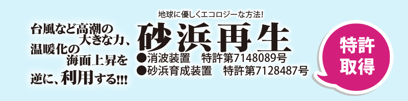 砂浜減少問題解決、対策とは