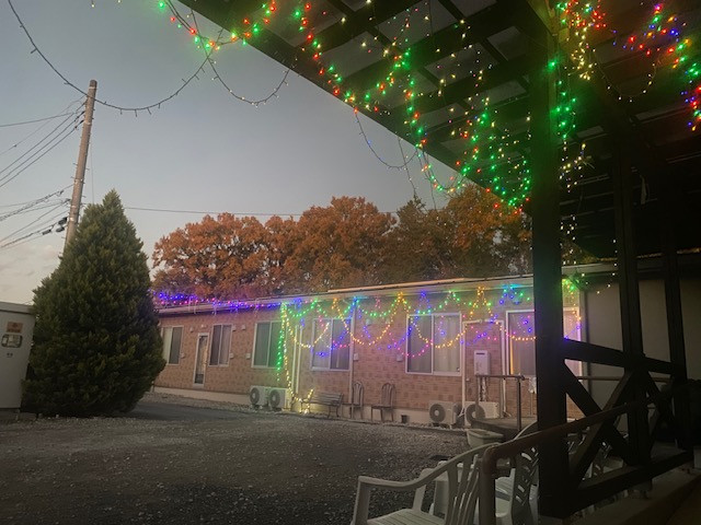 クリスマス　工事中