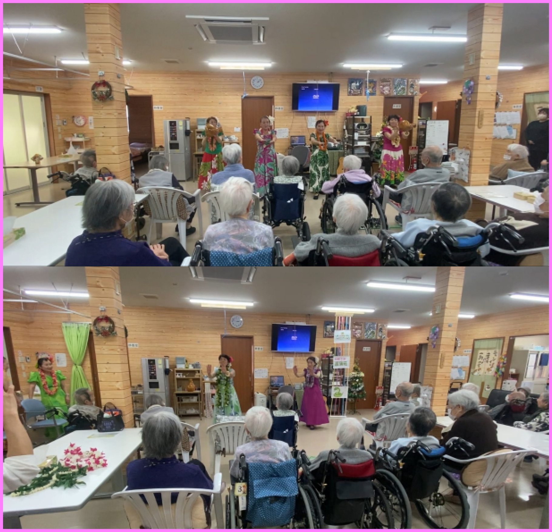 しばらくぶりのフラダンス