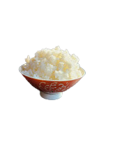 ごはん大盛り無料です