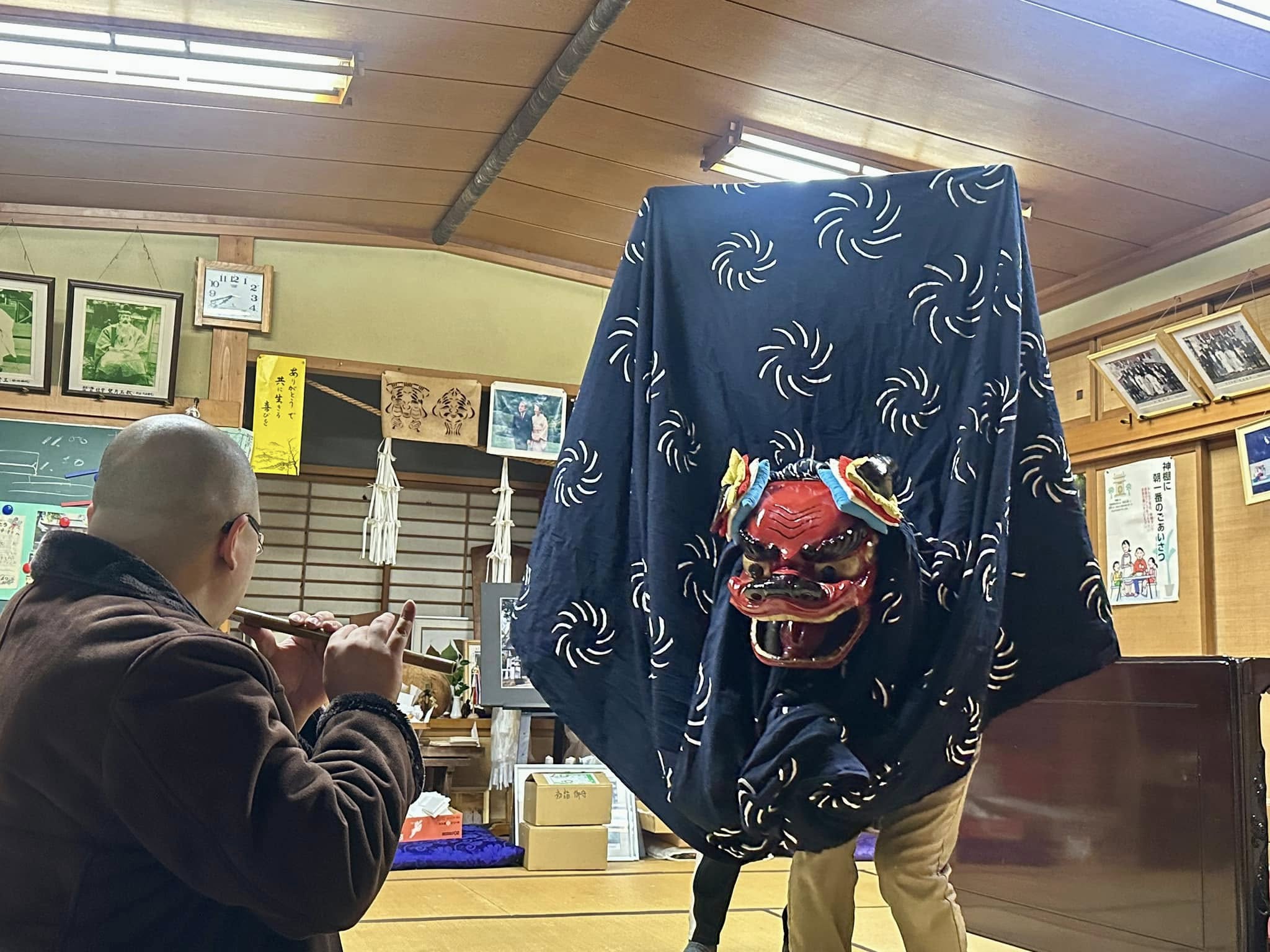 西嶋神楽団に入団させてもらいましたっ🪈✨