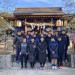 初蹴り前の初詣