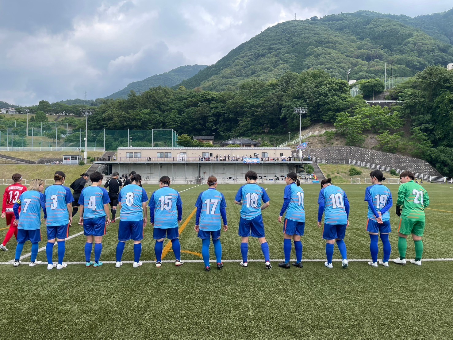 2024年　前期リーグ　ホーム最終戦　