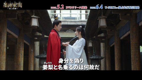 「墨雨雲間～美しき復讐～」配信＆DVD　PV「助け合いと駆け引きを繰り返し、深まる特別な絆」公開_2.jpg