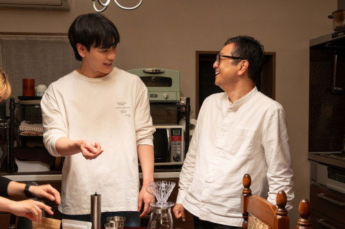 『富士山と、コーヒーと、しあわせの数式』メイキング①.jpg