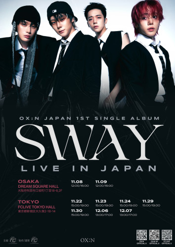 OXN JAPAN 1st SINGLE ALBUM SWAY LIVE IN JAPAN.jpg