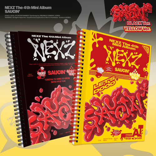 【NEXZ】『SAUCIN'』BLACK ver._YELLOW ver._サムネイル画像.png