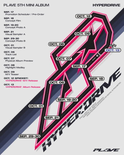 5th Mini Album HYPERDRIVE_promotion scheduler.jpeg