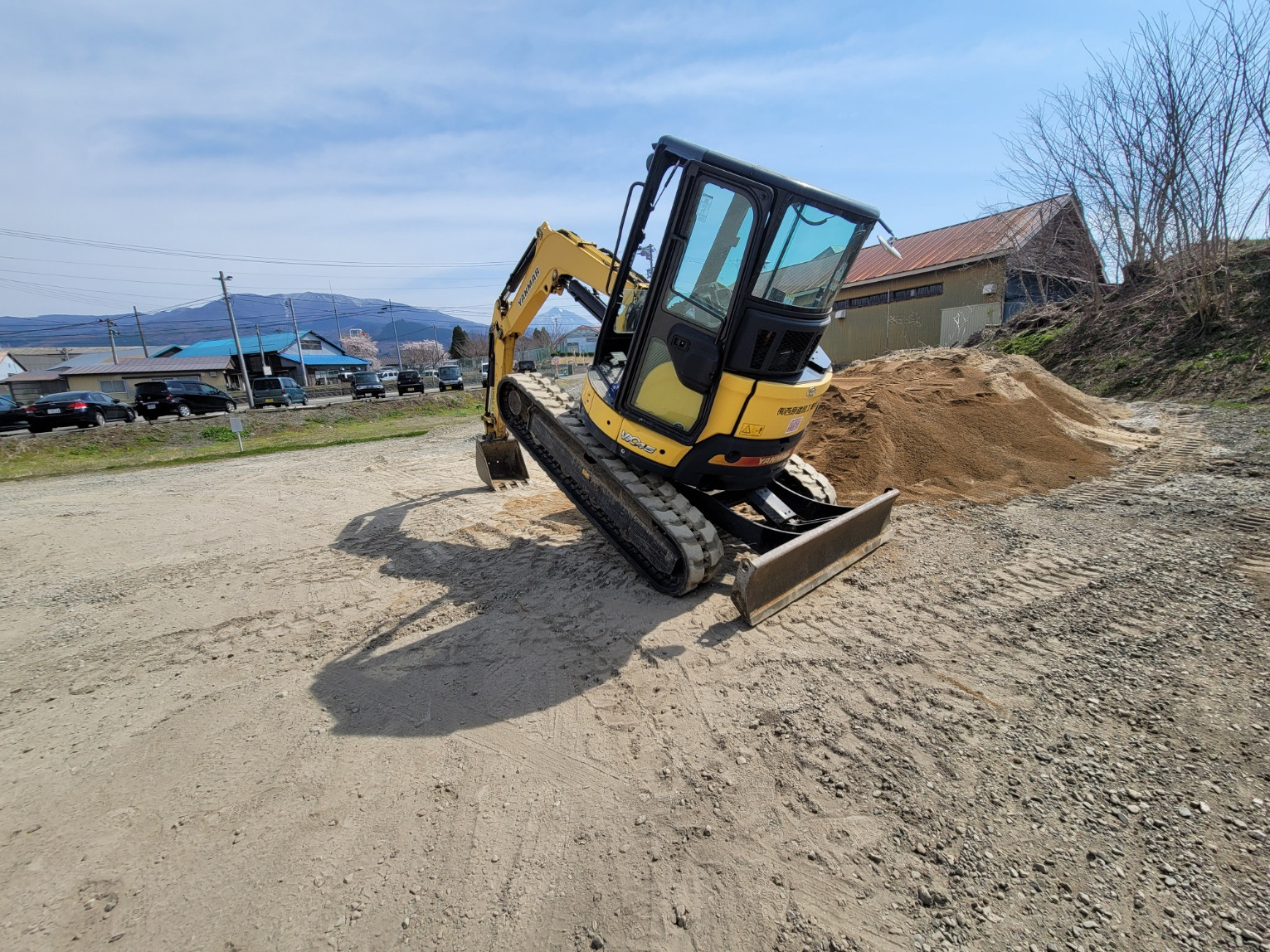 ユンボ登板能力の確認 - 有限会社 西原建設工業所