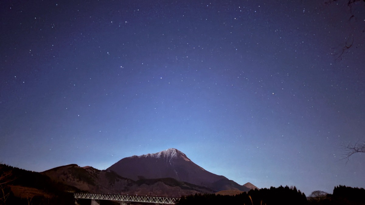 由布院の満天の星空