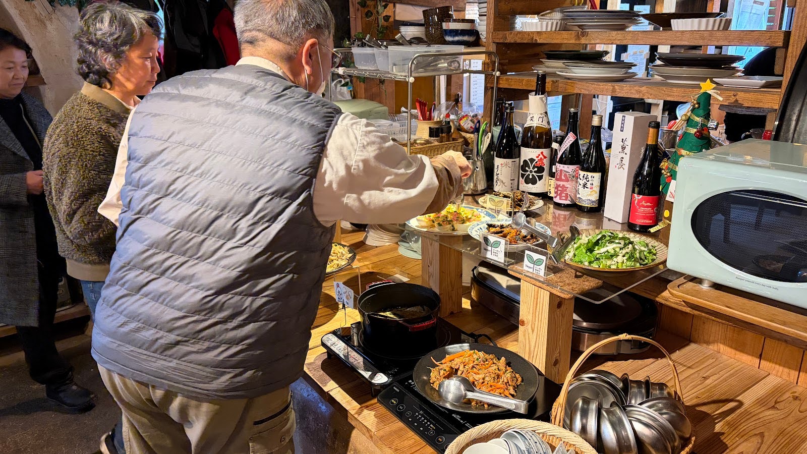 はらっぱカフェの様子