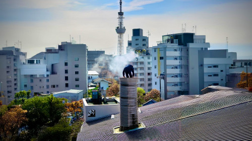 【すみゆめ】地域住民らと創るドキュメンタリー映画「煙突清掃人」上映会