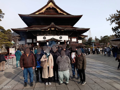 善光寺初詣
