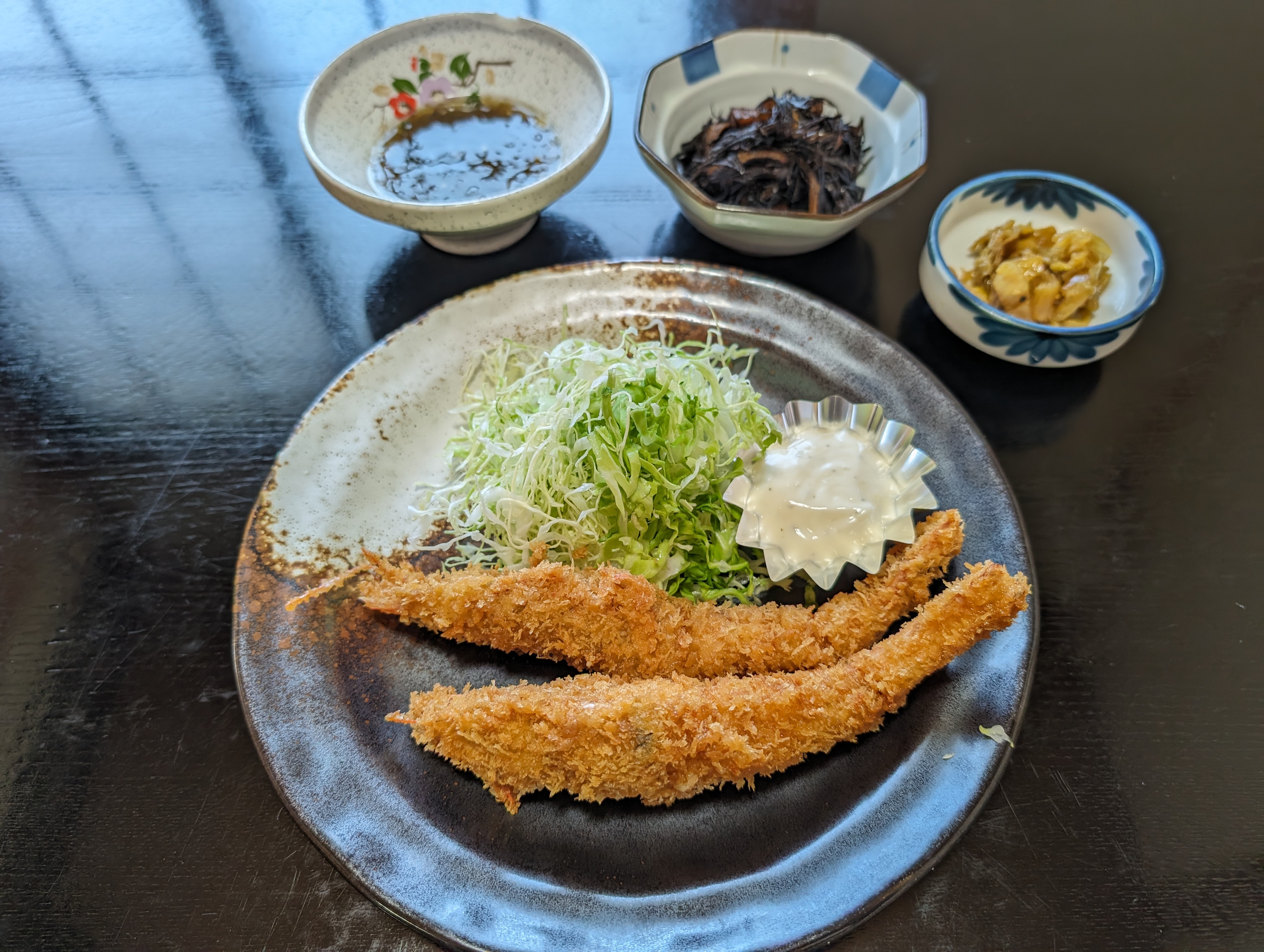 車えびフライ定食