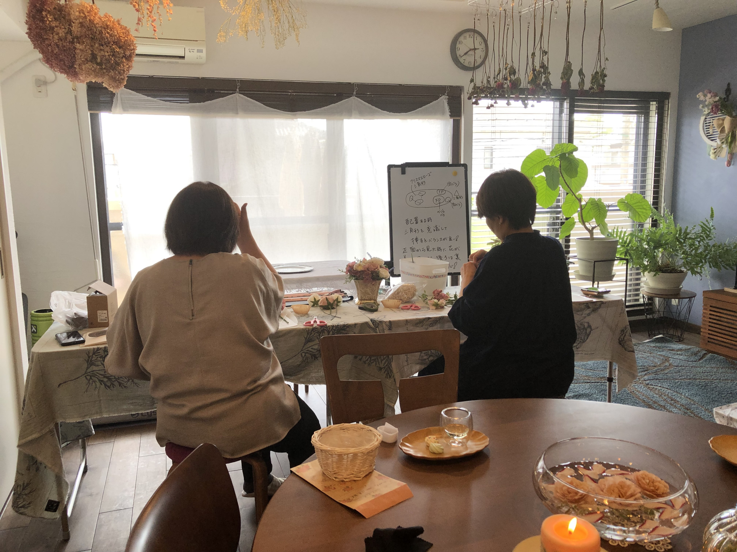 おひとり様から2名様までのアットホームな個人レッスンです。