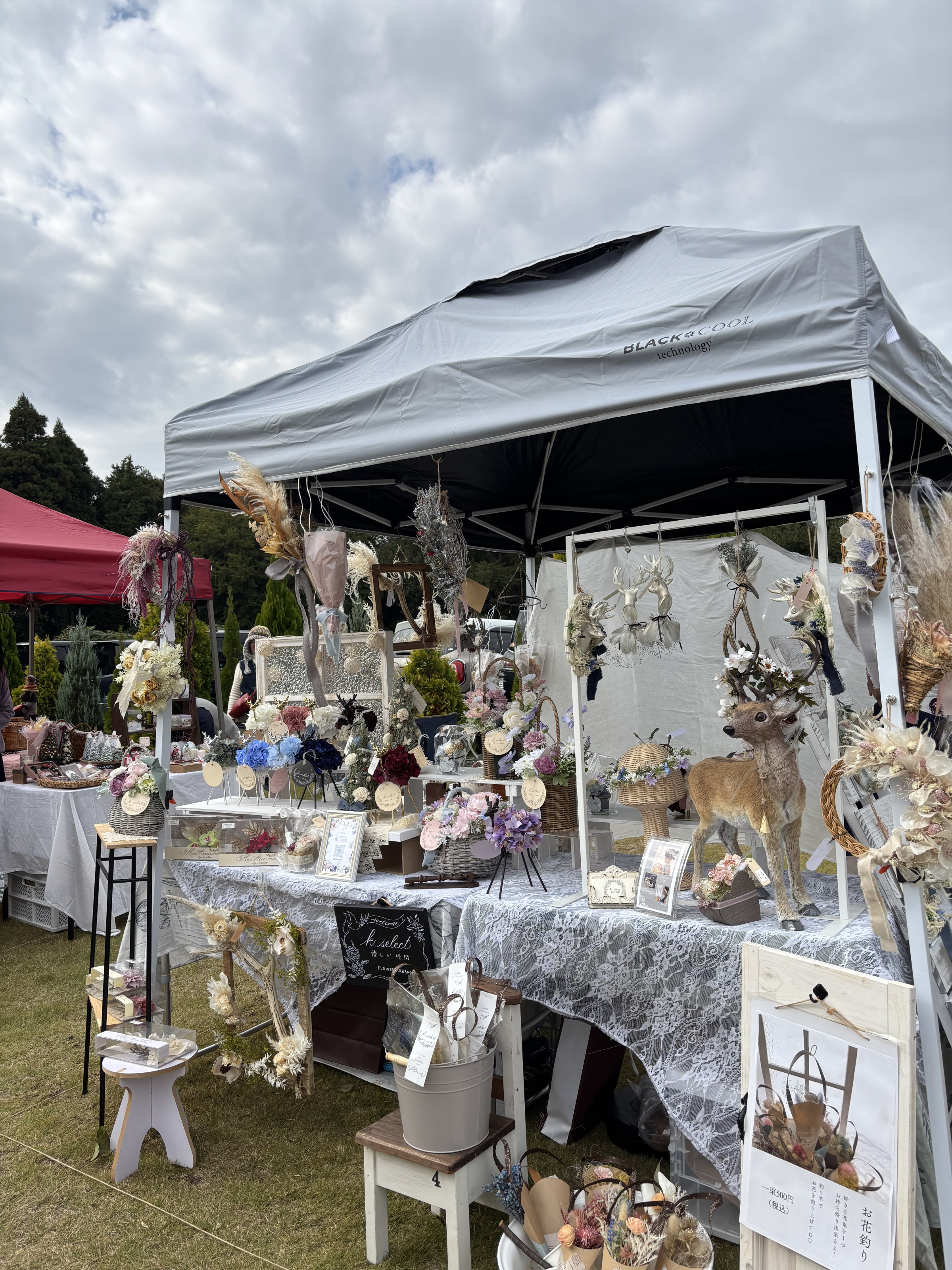 マルシェ出店の様子