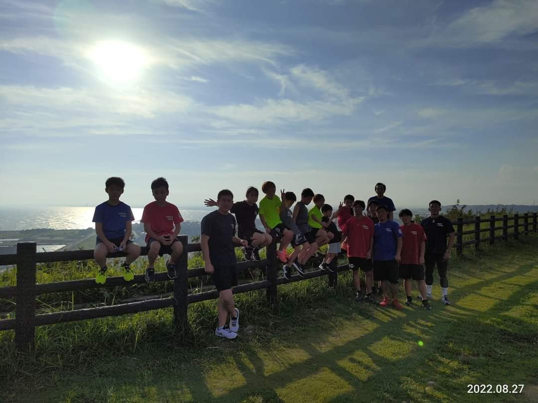 夏合宿 飯岡灯台坂道マラソン🏃大自然のパワーを全身で浴びて最高に気持いい〜🌅