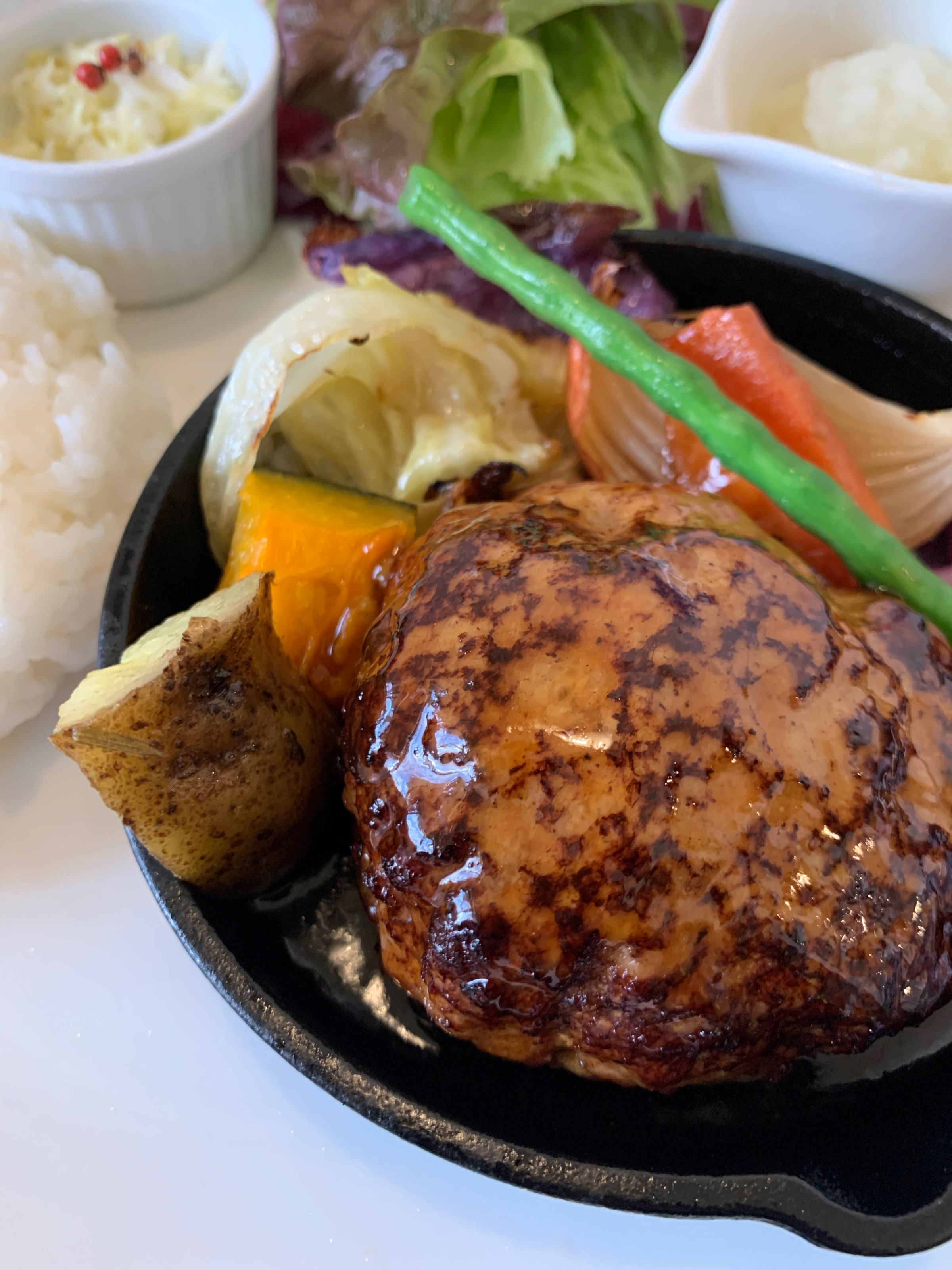 照り焼きハンバーグ