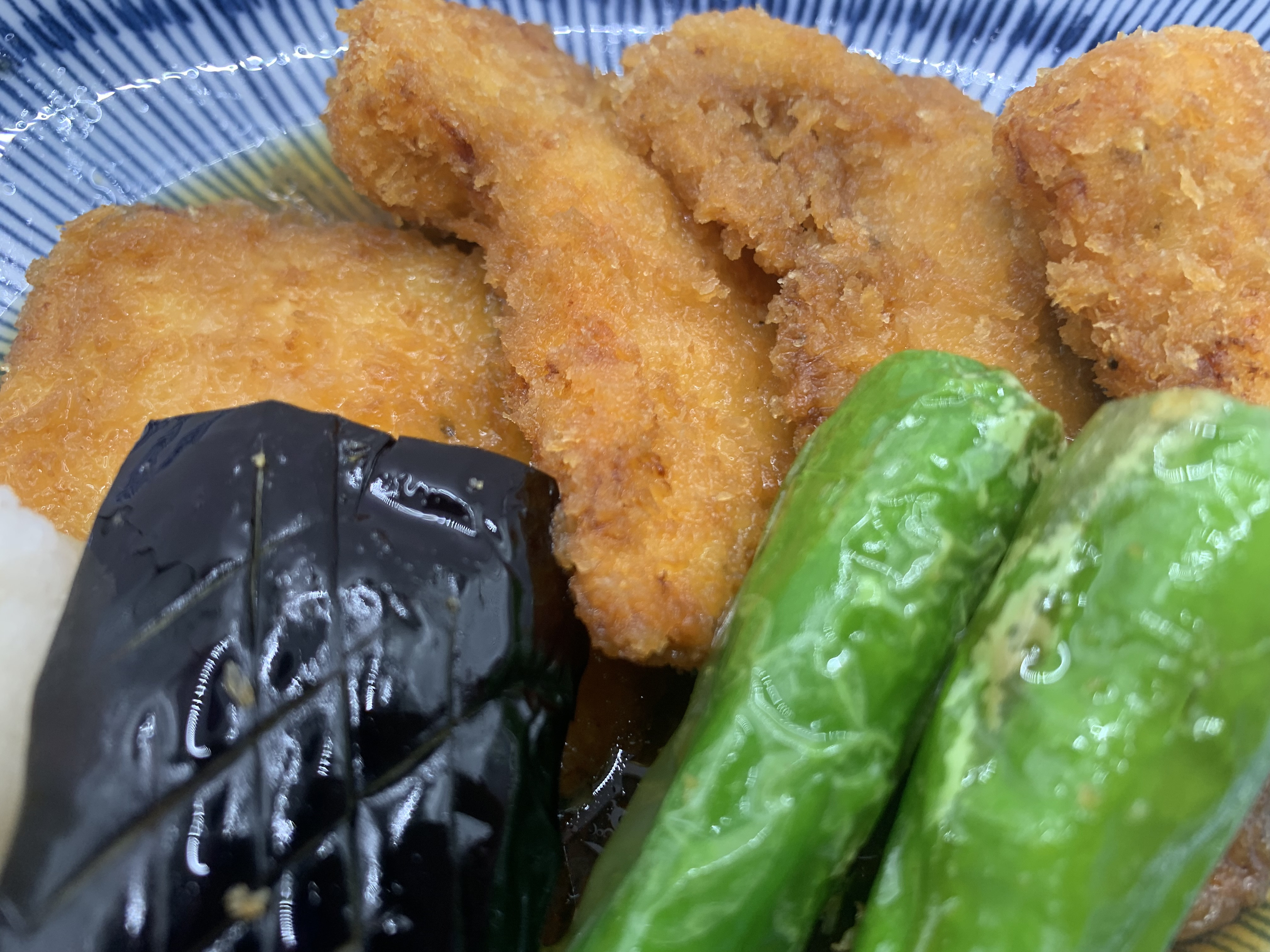 チキンカツの揚げ出し