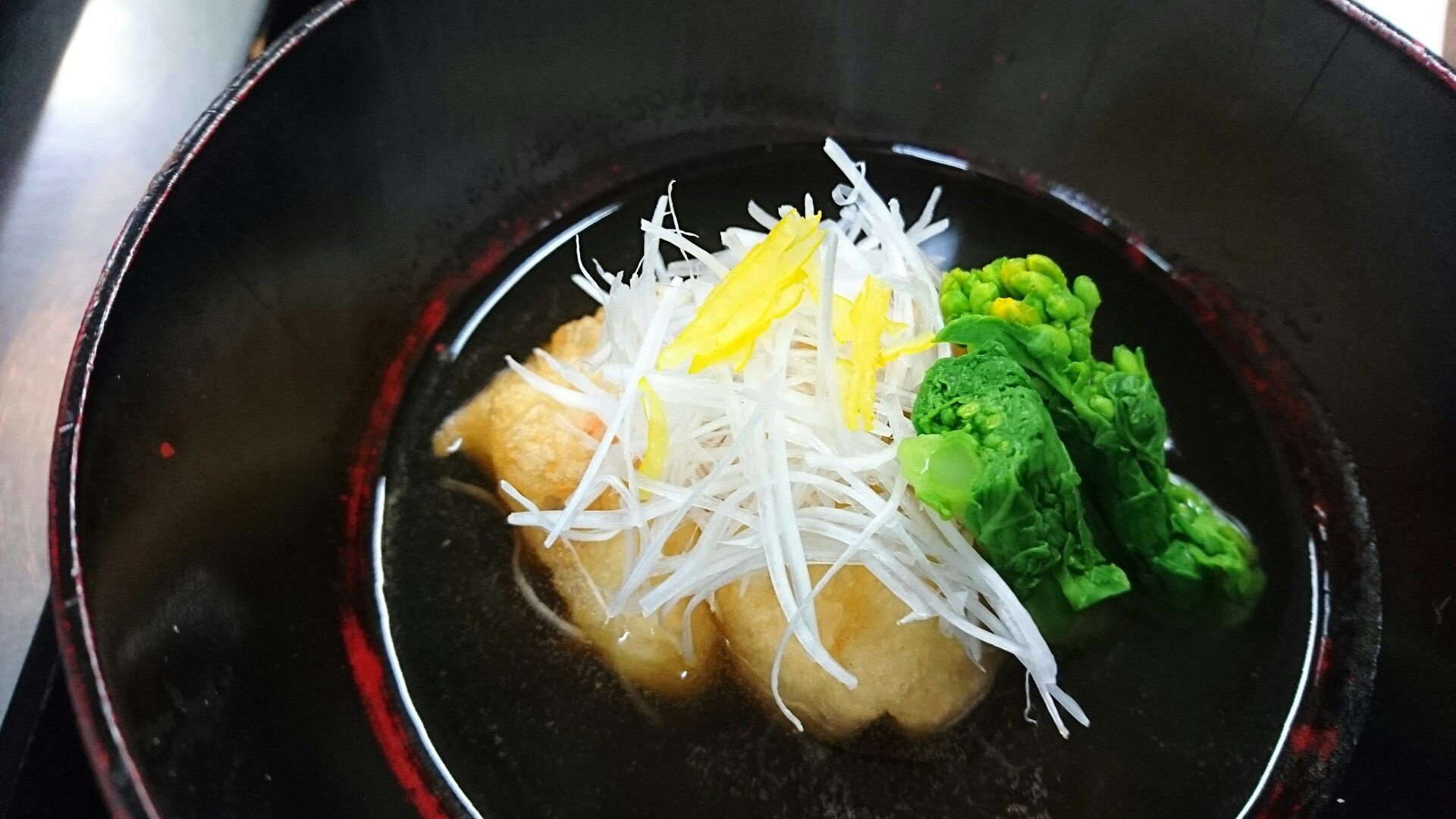 大和芋の海老しんじょう揚げ