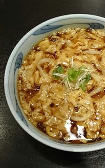 かきたまあんかけうどん