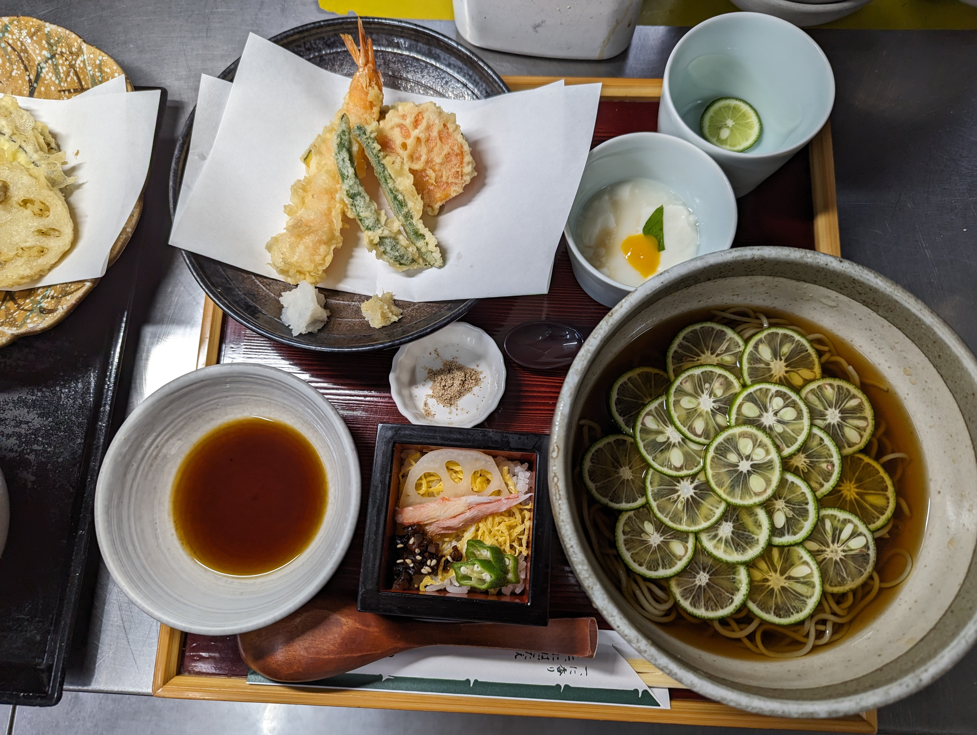 【横浜、名古屋、うめだ、広島】すだちそば御膳