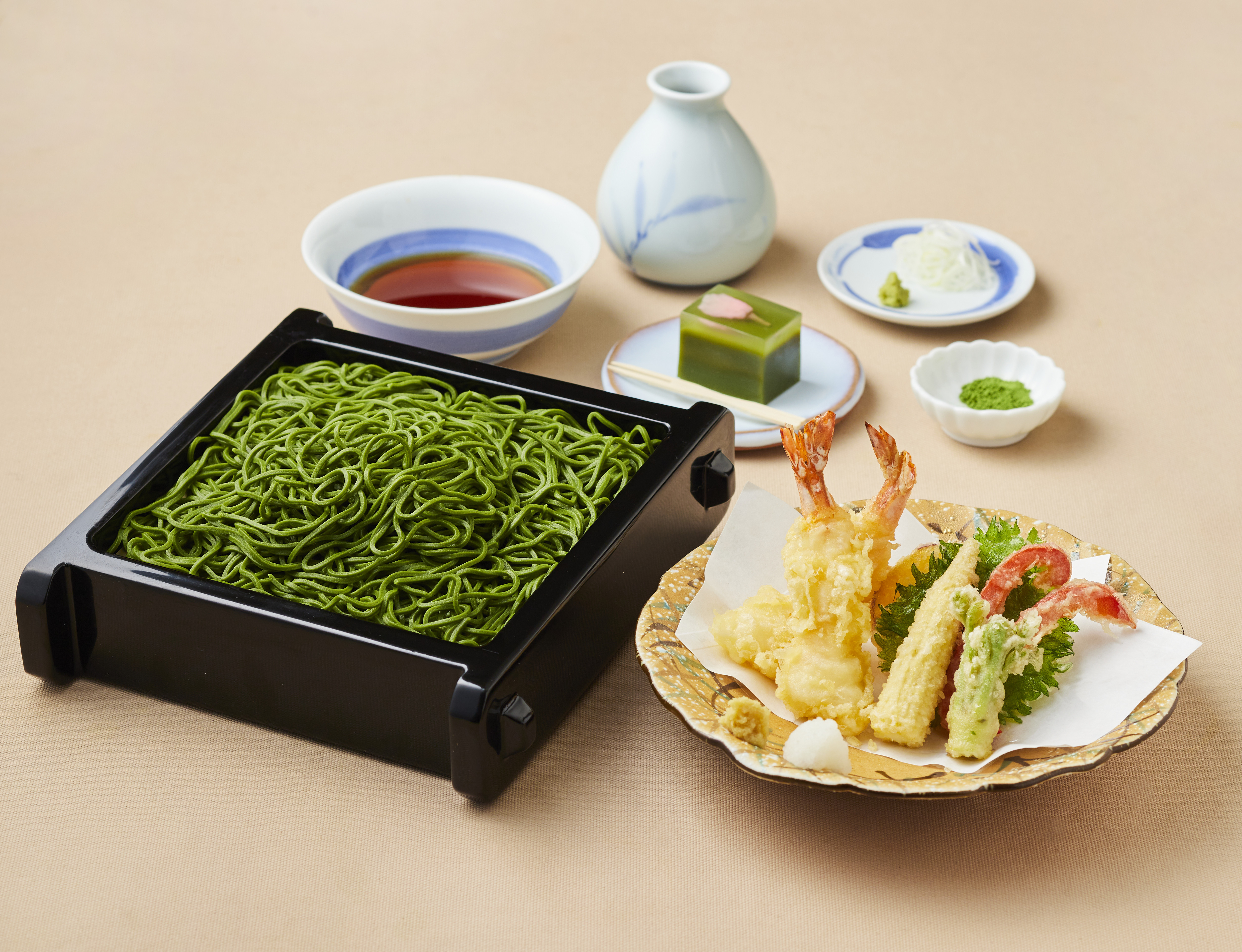 初夏】茶そば御膳／4月中旬から5月下旬 - Suginami YABUSOBA