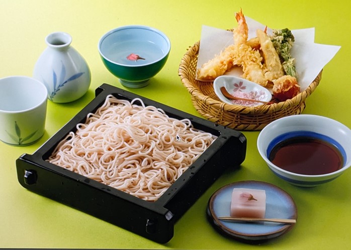 桜そば御膳(2/3立春の日から開始～)