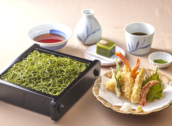 【初夏】茶そば御膳／４月13日の週～開始予定