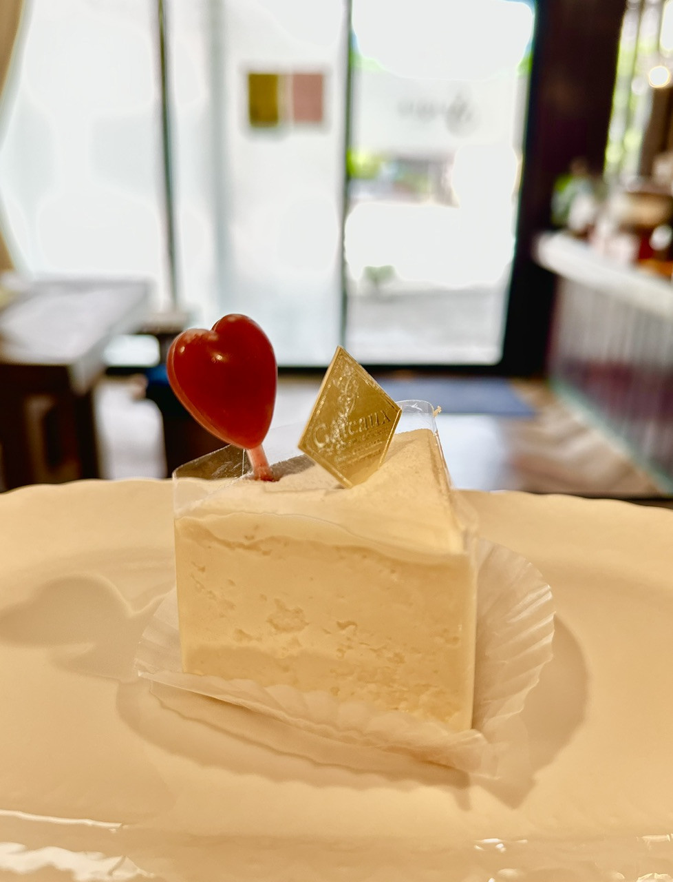 ベイクドレアチーズケーキ