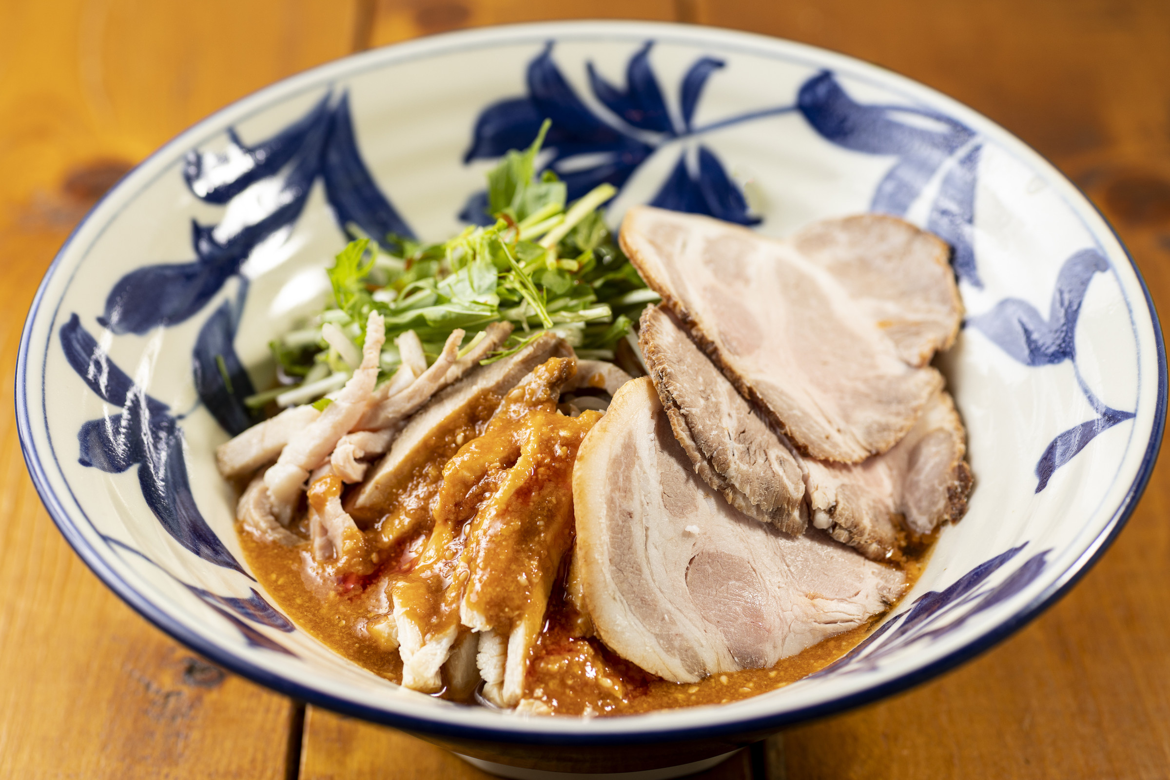 胡麻冷やし中華（肉増しトッピング）