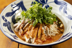 胡麻パクチー冷し