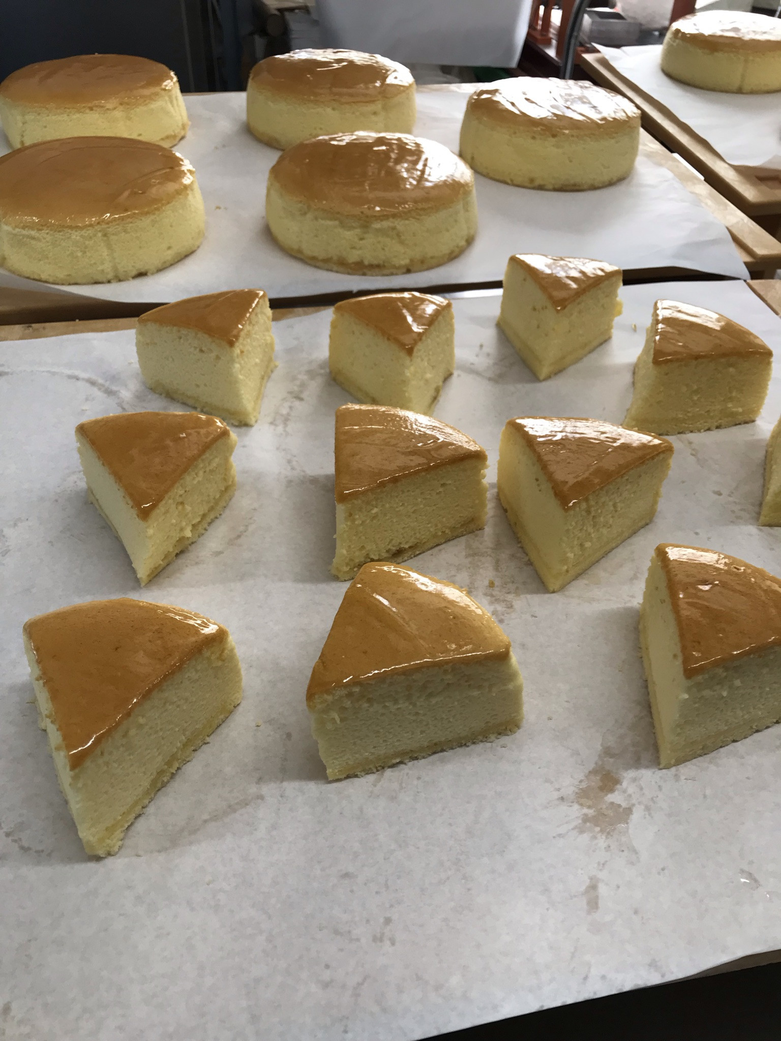 スフレチーズケーキ