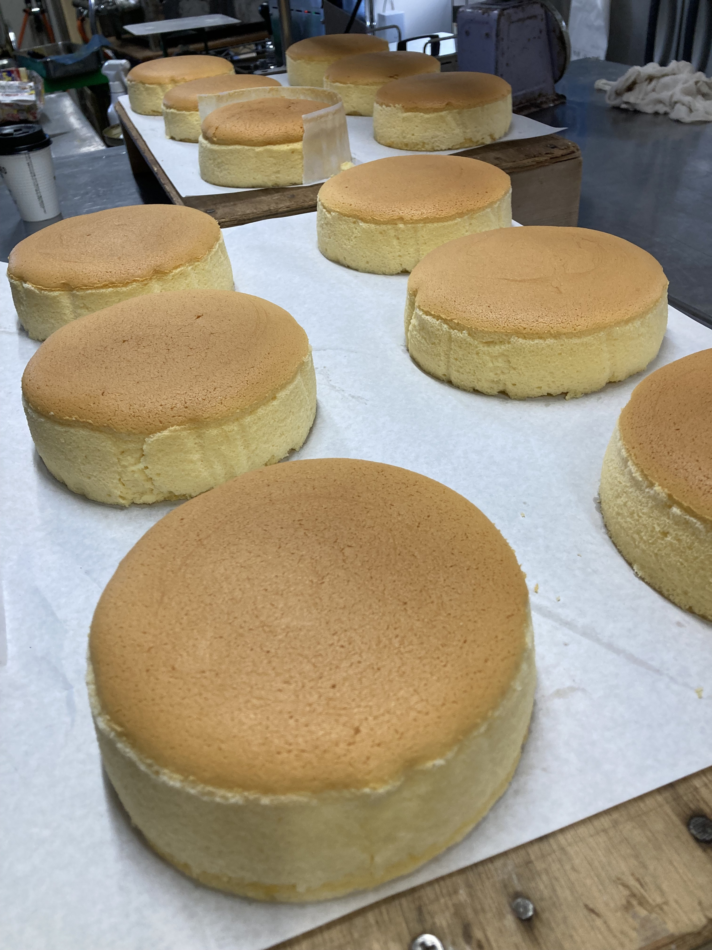 スフレチーズケーキ