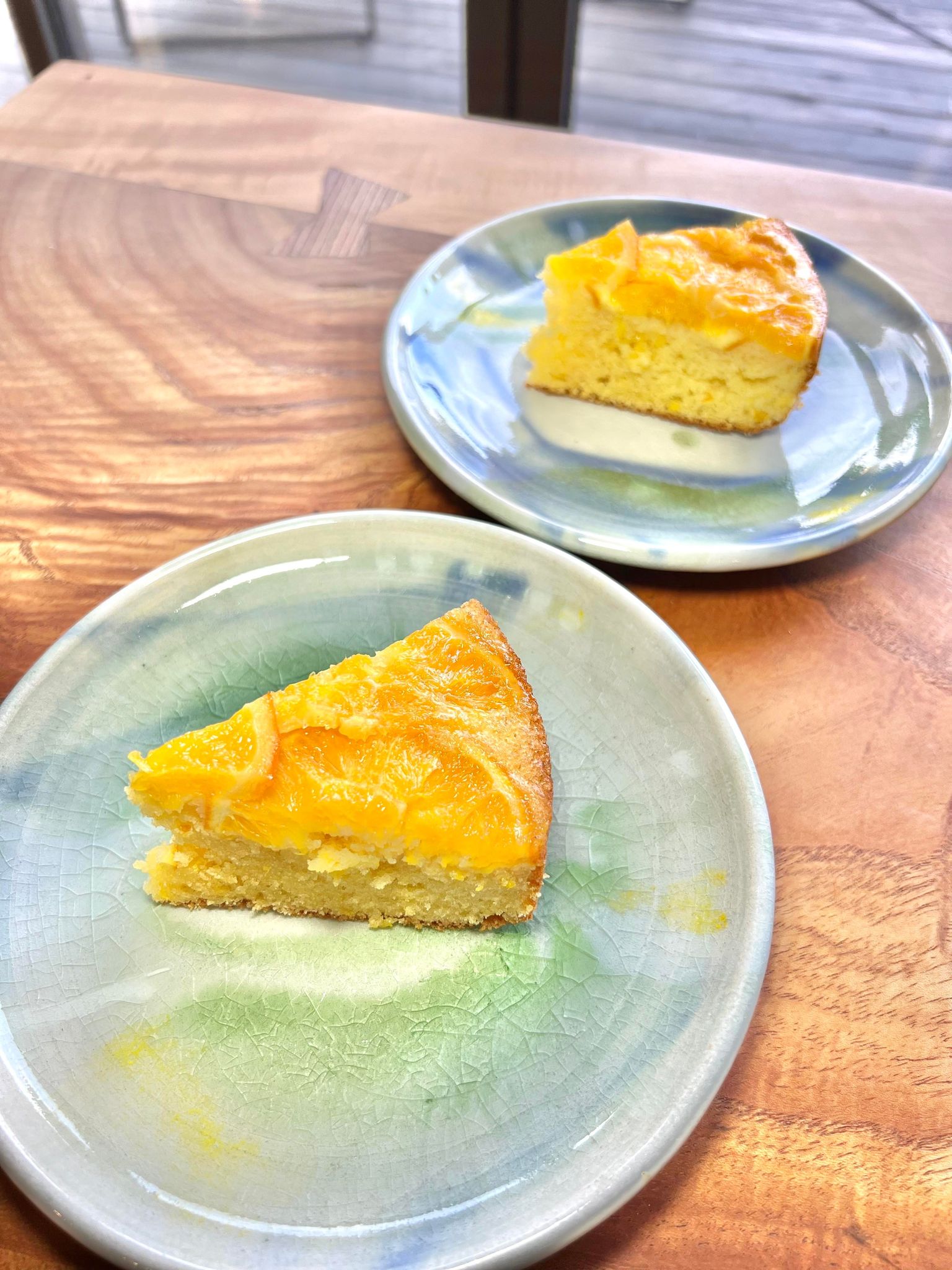 新登場：オレンジケーキ