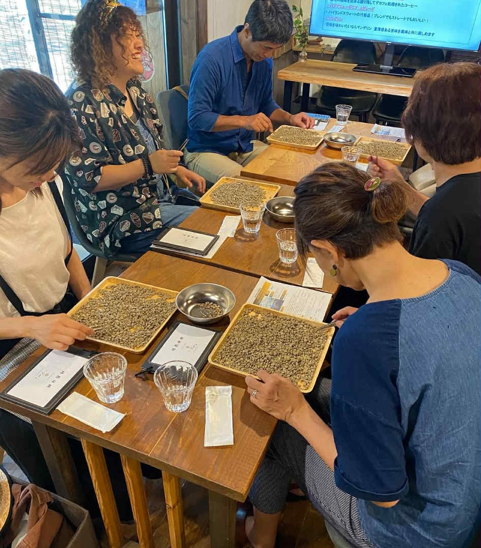 焙煎体験＆エスプレッソマシン体験は満席になりました