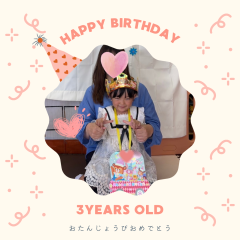 白黒　手書き　水彩　誕生日　Instagram投稿.png