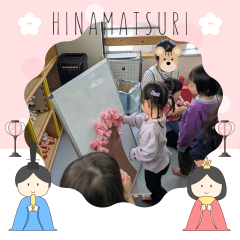 ピンク　春　ひなまつり　ケーキ　広告　インスタグラム投稿.png