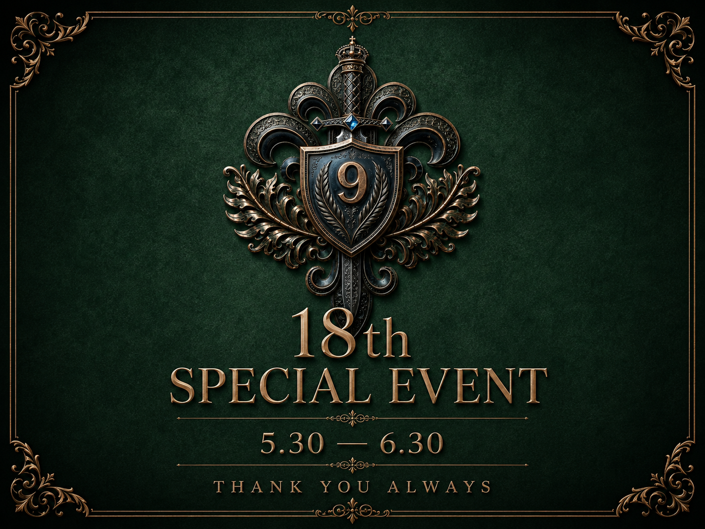 【18周年イベント】HEATZ 18th SPECIAL EVENTのお知らせ