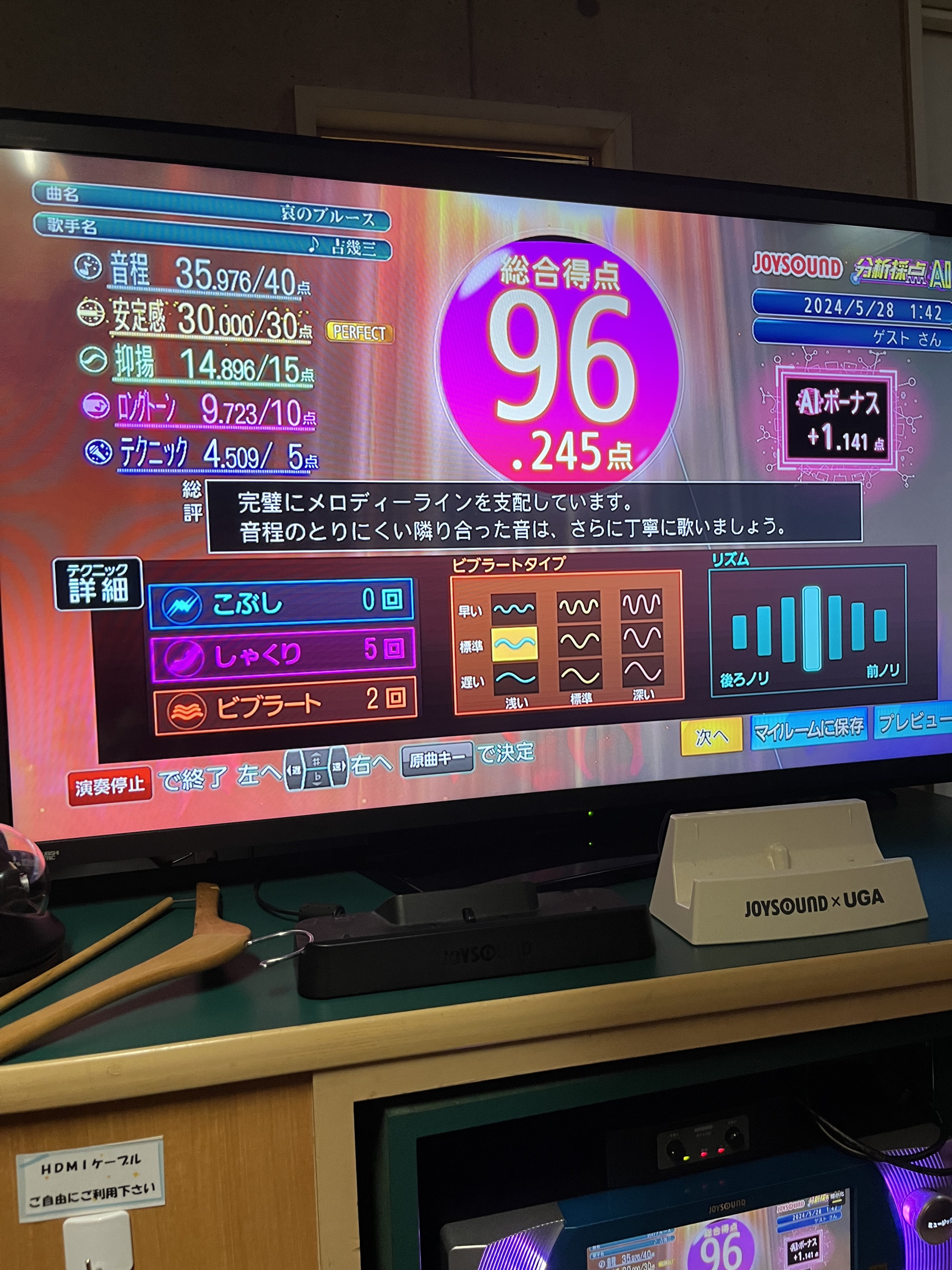 歌好きさん集まれ〜高得点です