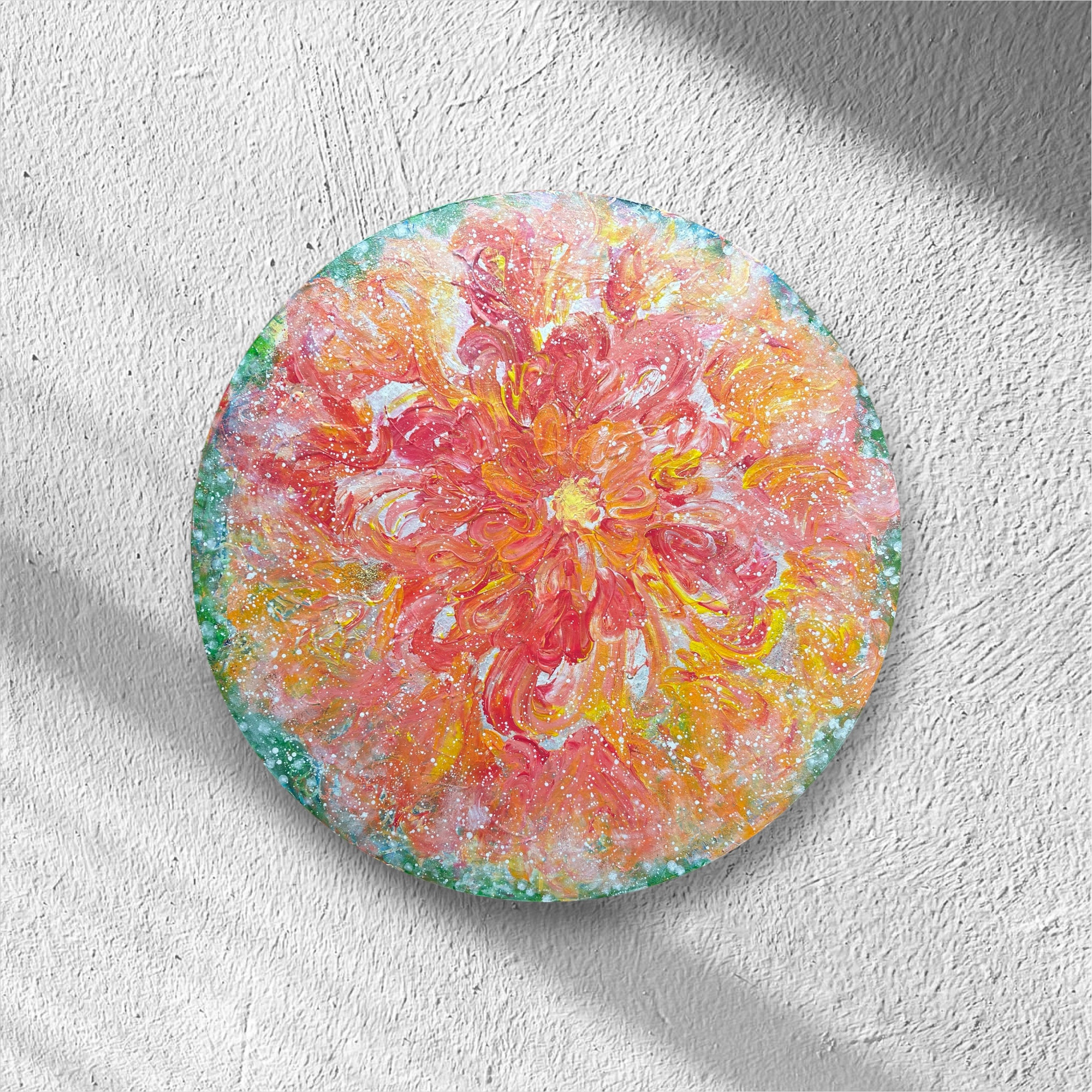 咲く、大輪の花