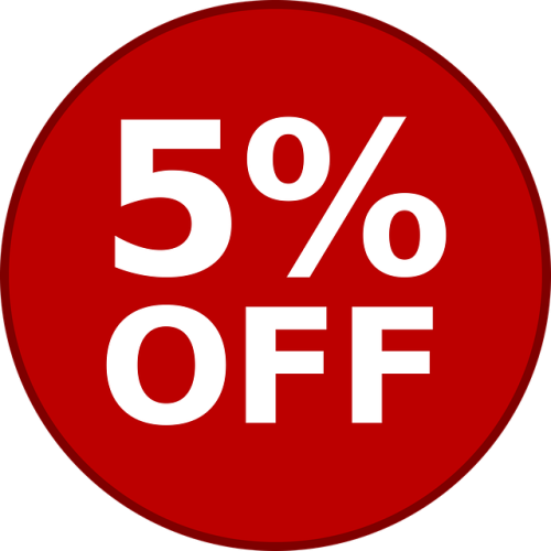 HP限定！！5%オフクーポン