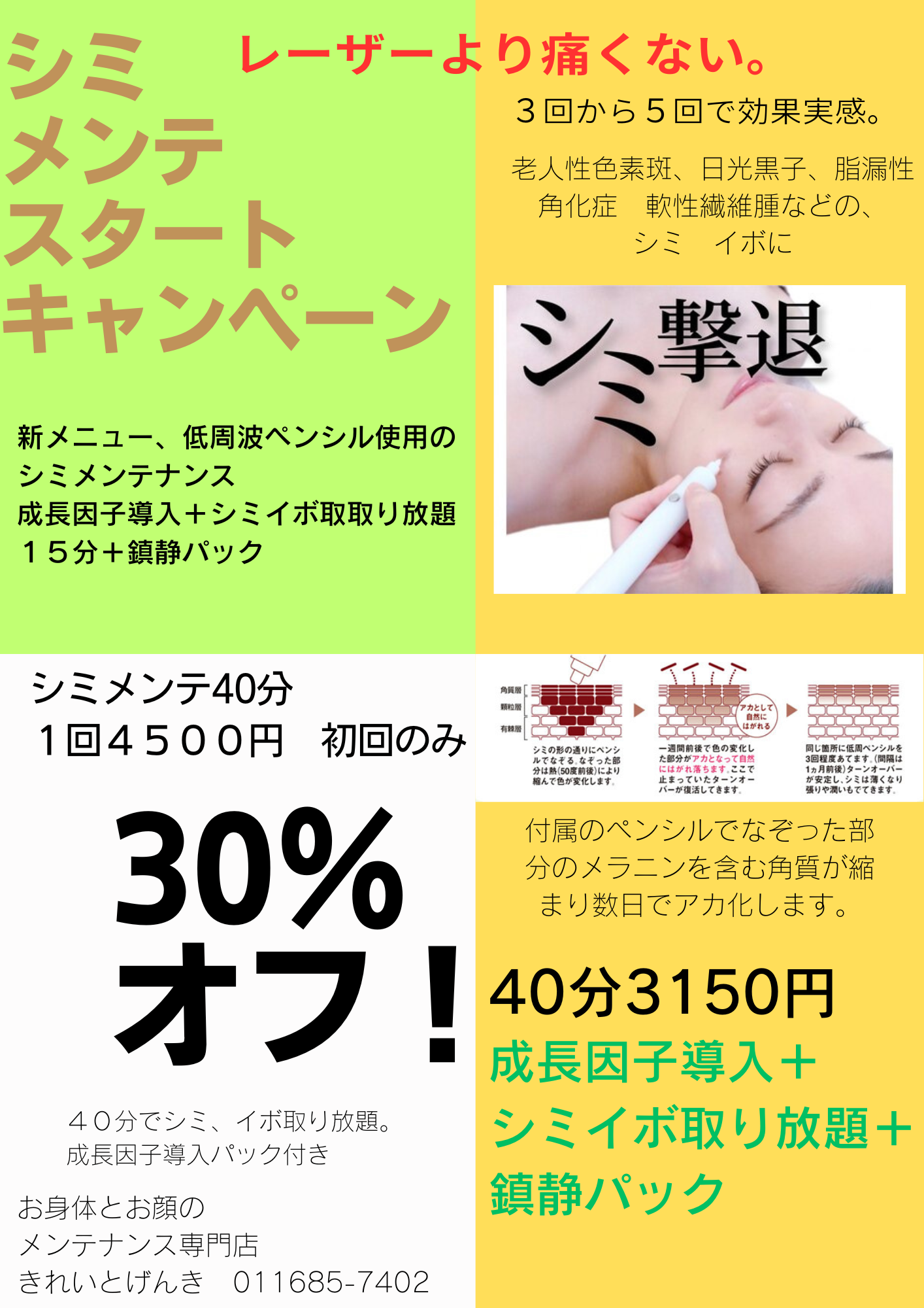 シミメンテ　低周波ペンシル