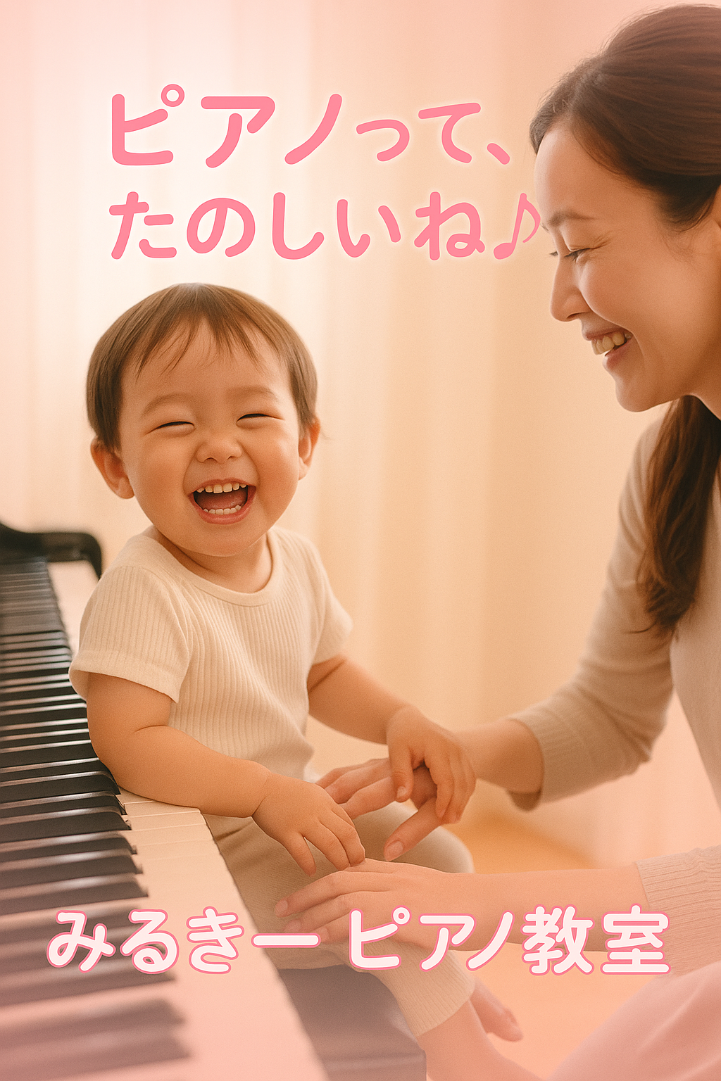 感性きらめく♪ベビーピアノクラス（2歳から)