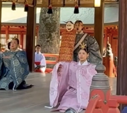 20260323 武蔵一宮　氷川神社　宮主巫女随行奉納