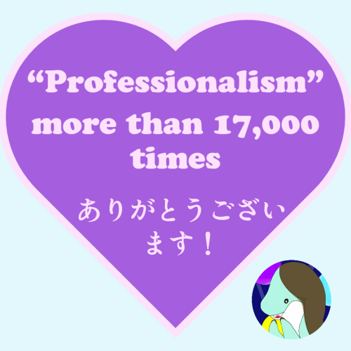 Professionalismが90か国のFacebookとInstagramで17,000回以上再生されました！