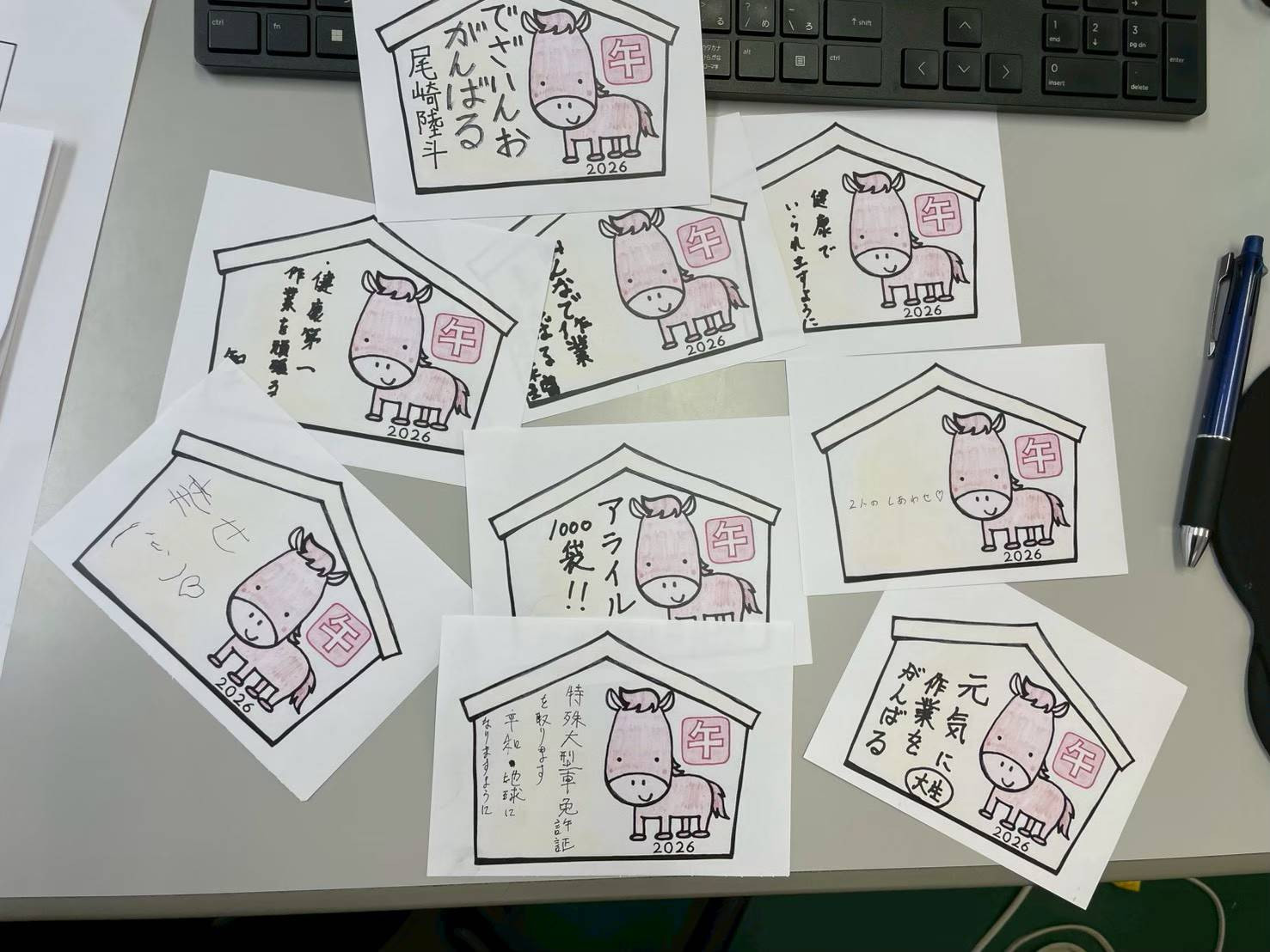 初詣　今年は午年🐎