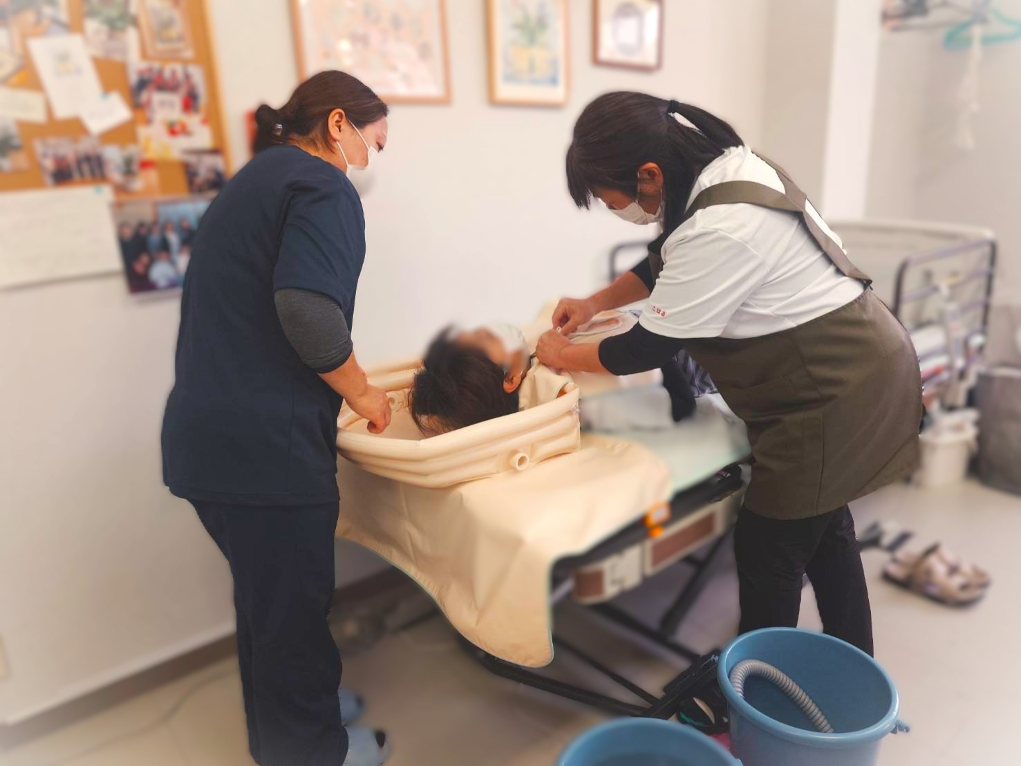 質の高いサービスを目指し、研修も頑張っています。