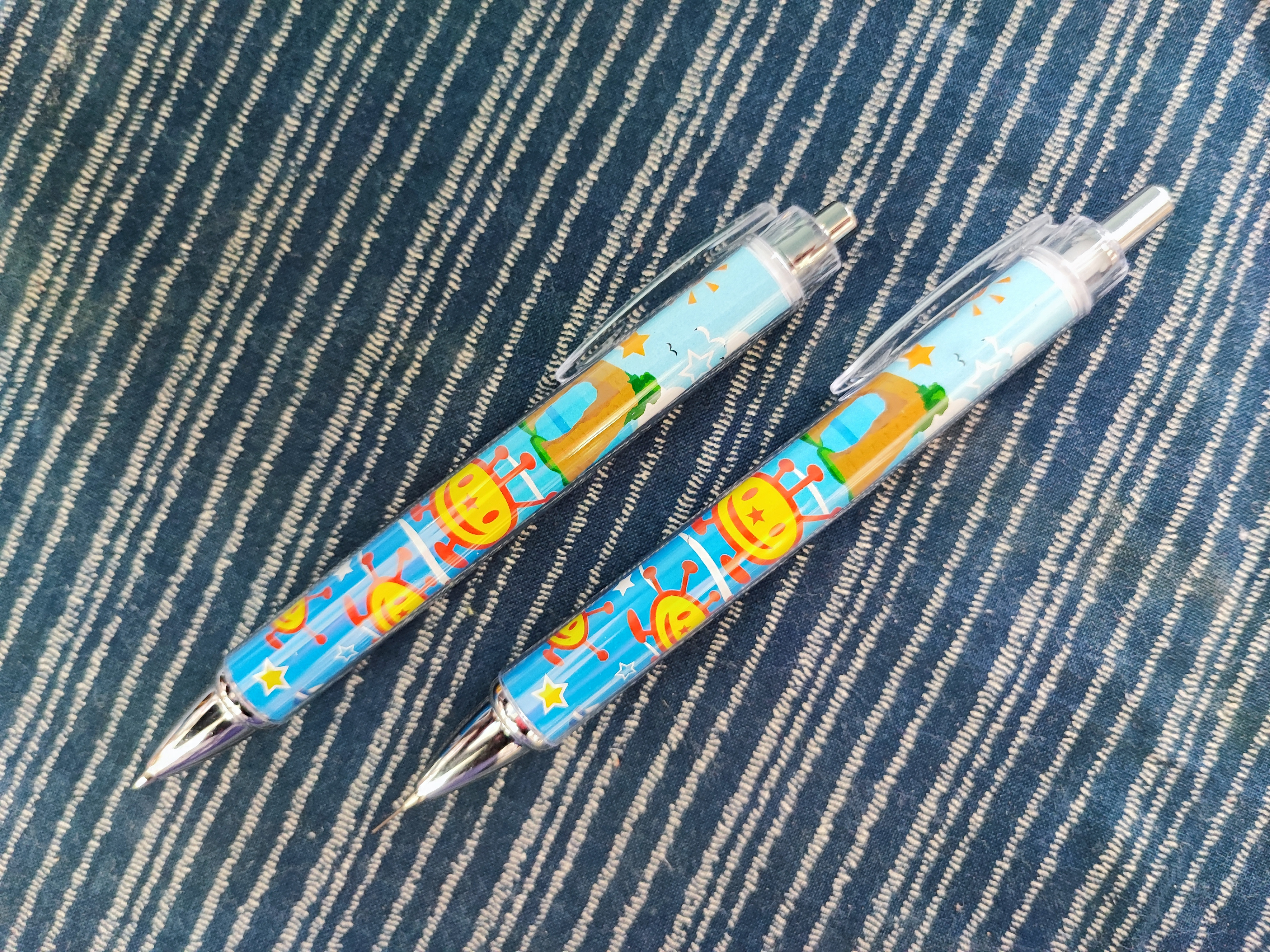 No601 うにまるくんボールペン - 奥尻港フェリーターミナル2F 辻 売店