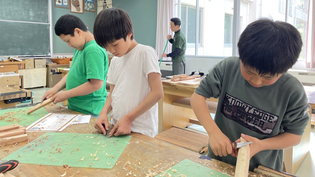 体験学習(プロジェクト)が中心